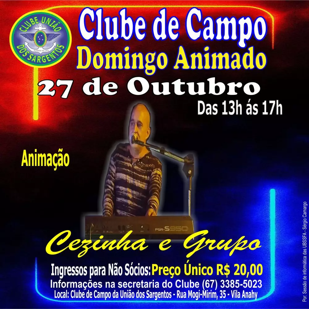 Domingo Animado no Clube de Campo 27/10/2024